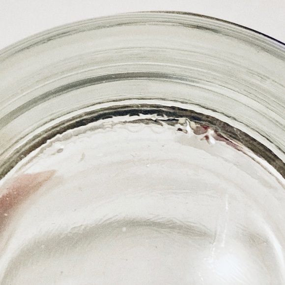 Set of Glass Espresso Demitasse Mugs  Silver Colored Chrome Base Cuff/Handle - Picture 6 of 6